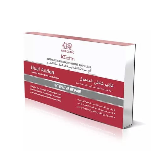 كيراتين بديل الزيت لتغذية الشعر إيفا