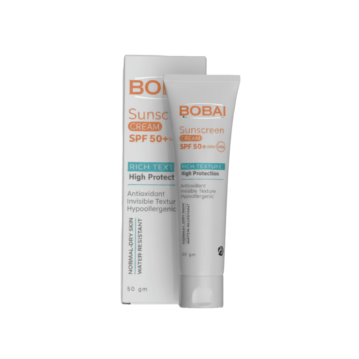 واقي شمس بوباي SPF 50+ للحماية اليومية والترطيب 50 جم