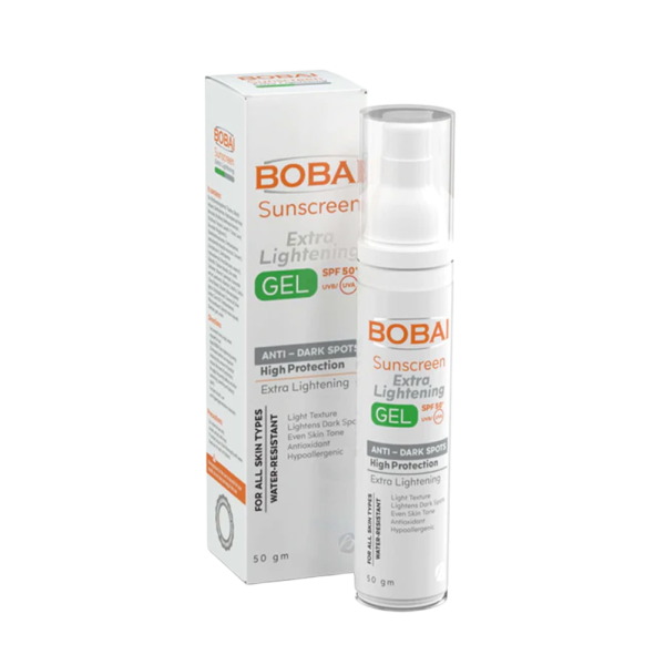 sunscreen gel spf 50 for dark spots and skin protection