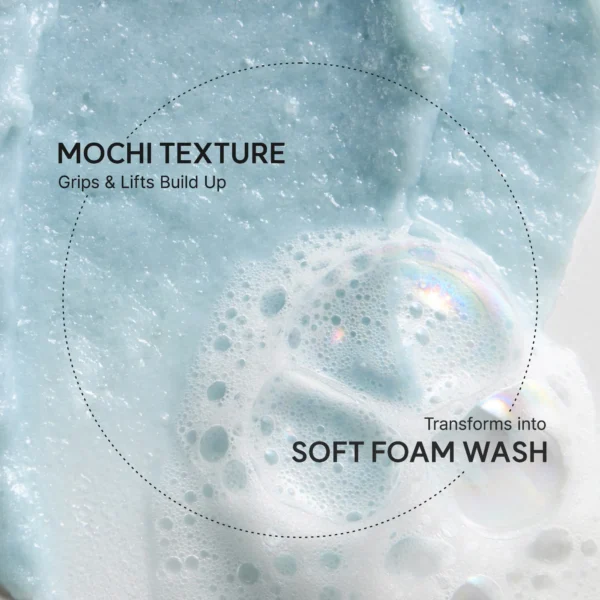 Arencia fresh blue hyssop rice mochi cleanser
