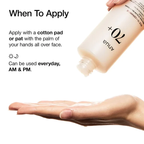 Rice Toner for Hydration & Glowing Skin