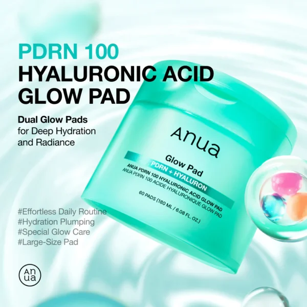 Anua glow pad pdrn +hyaluran