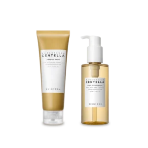 double cleansing duo for deep clean and healthy skin